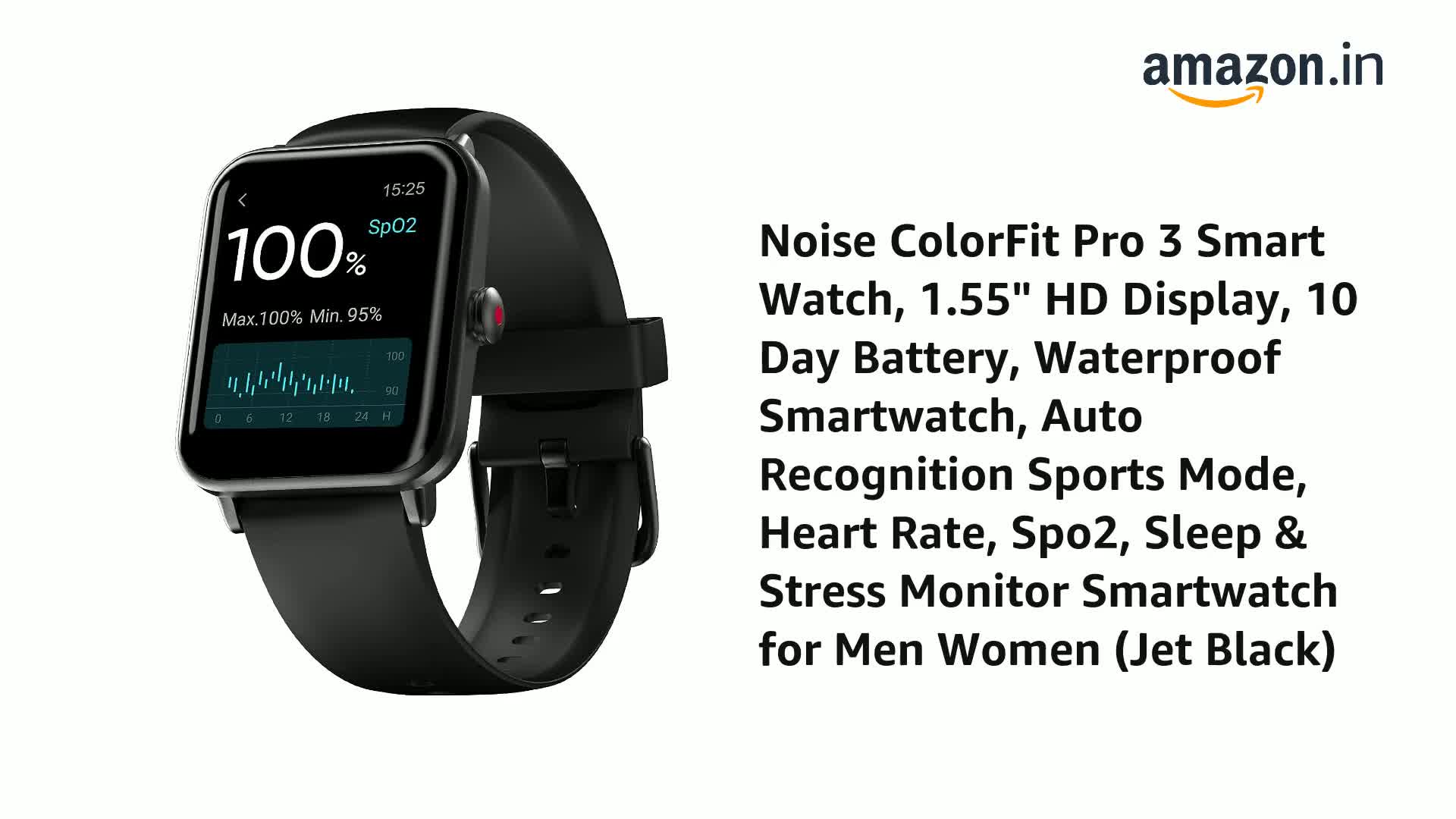 Noise ColorFit Pro 3 Smart Watch 