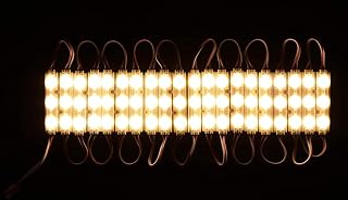 TimeWrap 3 LED Strips 12V Waterproof 5630/5730 LED SMD Injection Module with Defuser (Pack of 20 Module-Warm White) Price In India