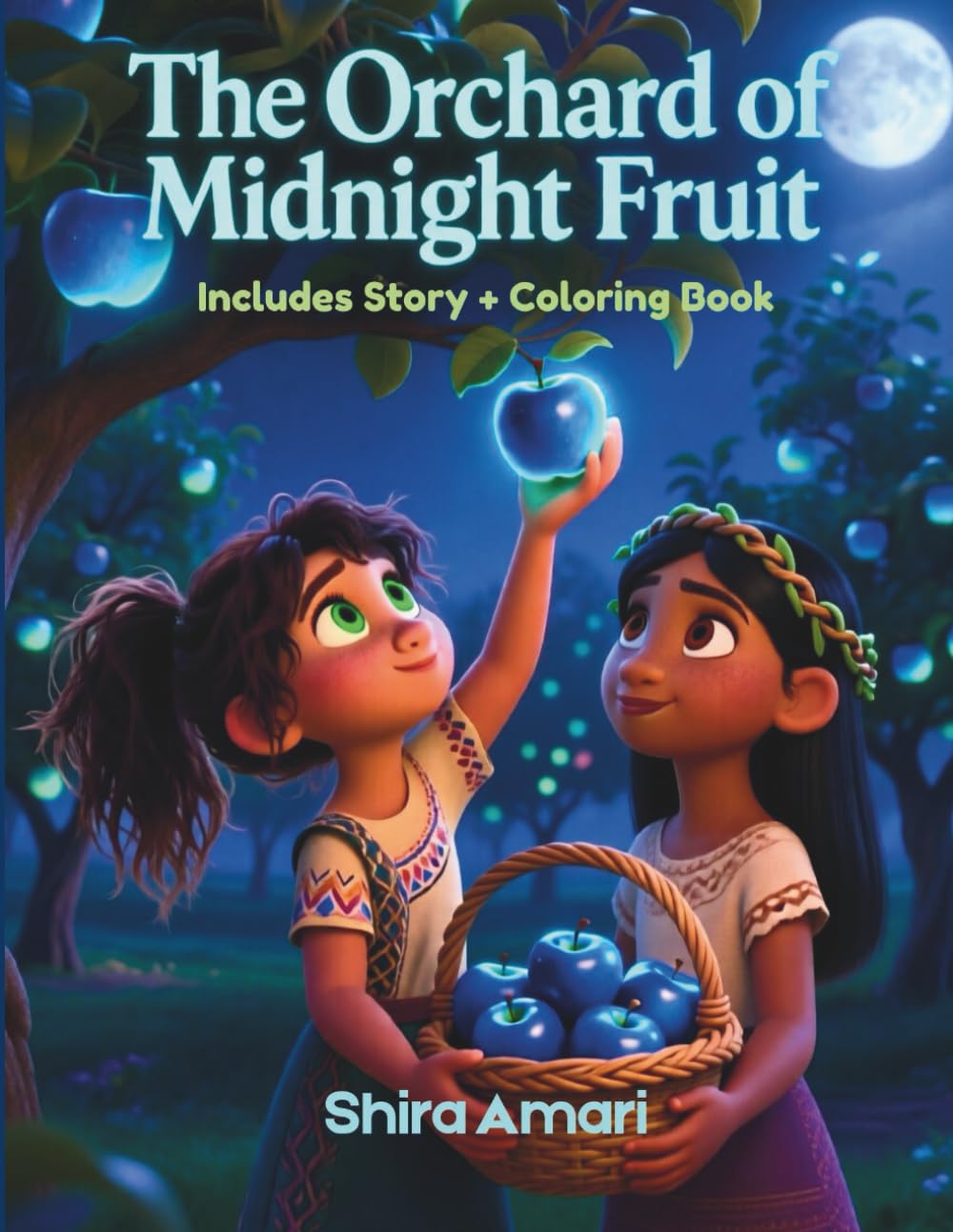 The Orchard of Midnight Fruit: Where Midnight Apples Glow and Kindness Grows, A Story About Giving Gently, Without Expecting Anything Back, Story Plus ... Activities, 8.5 x 11 inches