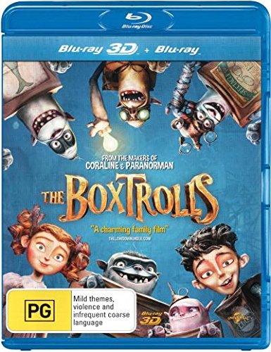 The Boxtrolls 3D Blu-ray + Blu-ray
