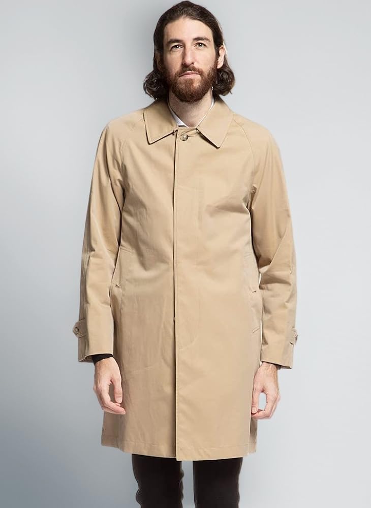 Burberry's　バーバリーズ　レアデザイン　コットン　ステンカラーコート バーバリー ステンカラーコート ライダー 一枚袖 バーニーズ
