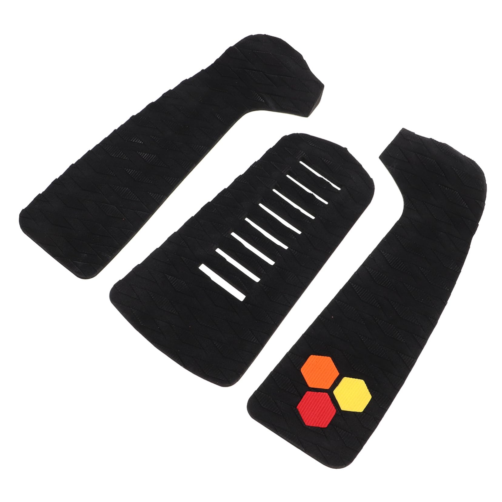 Toddmomy Non-Slip Surfboard Mats Traction Pads Eva Deck Grip Mats for Paddleboards Tailgate Pad 1 Set Easy Install