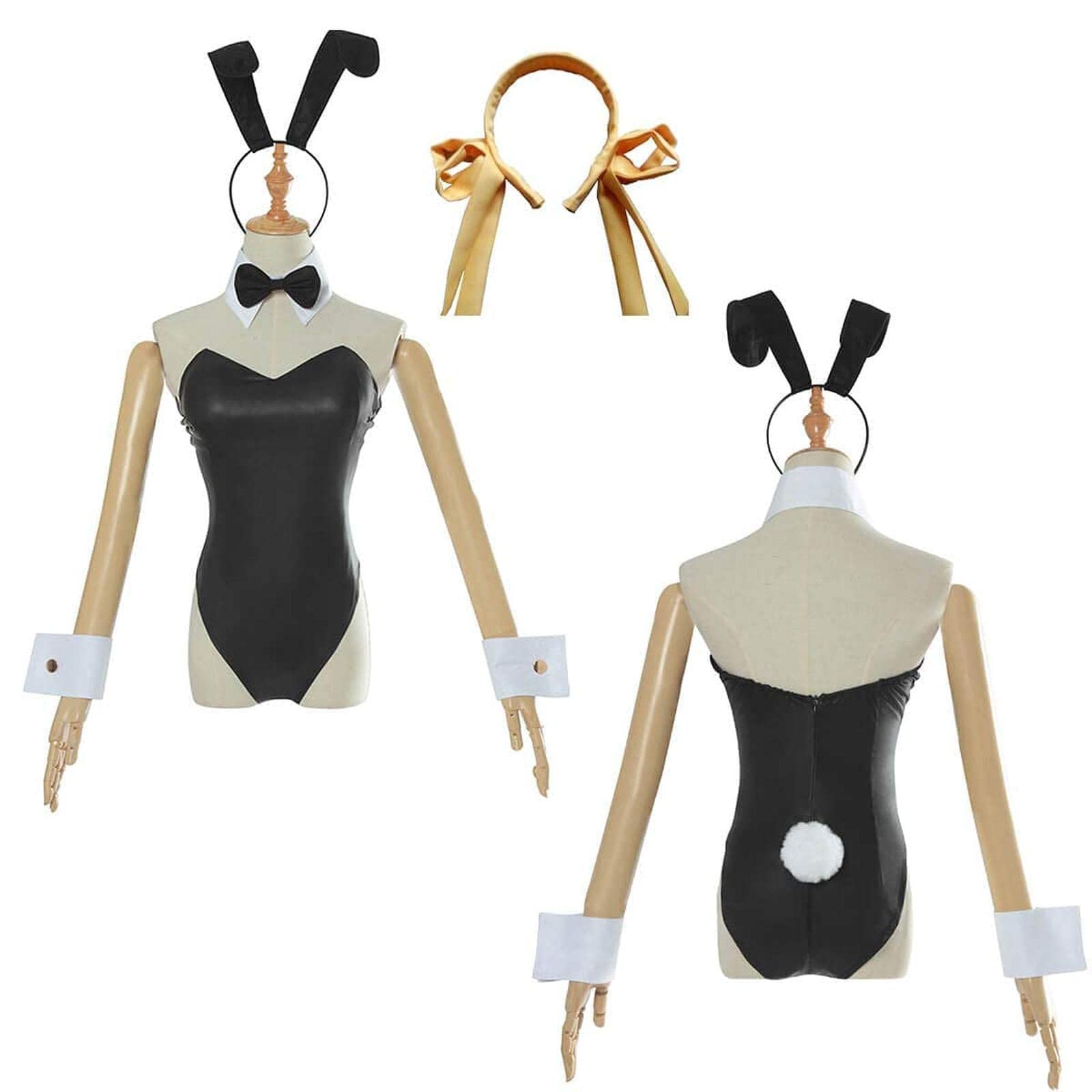 Amazon.co.jp: HGYBXWCA バニーガール コスプレ 涼宮ハルヒ 黒