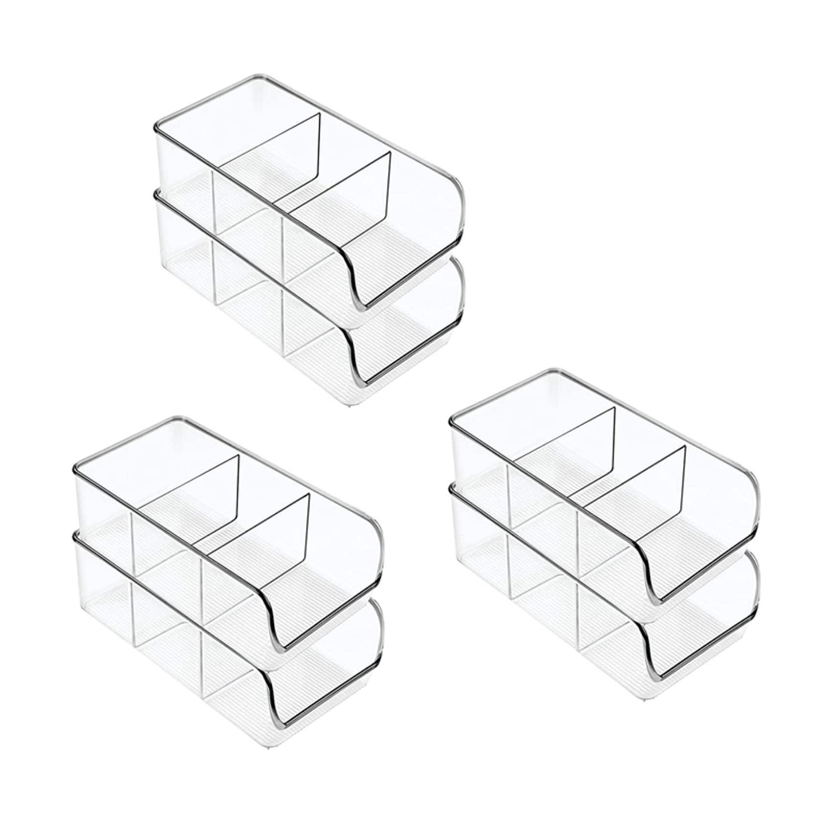 Hndhbfgrt 6Pcs Food Packet Kitchen Storage Organizer - Holds Spice Pouches, Dressing Mixes in Pantry, Cabinets or Countertop