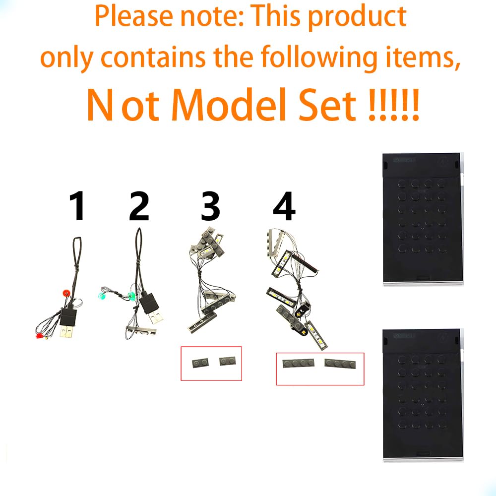 GEAMENT LED Light Kit Compatible with LEGO Twilight The Cullen House Building Blocks Model - Lighting set for Ideas 21354 (Model Set Not Included) - Image 3