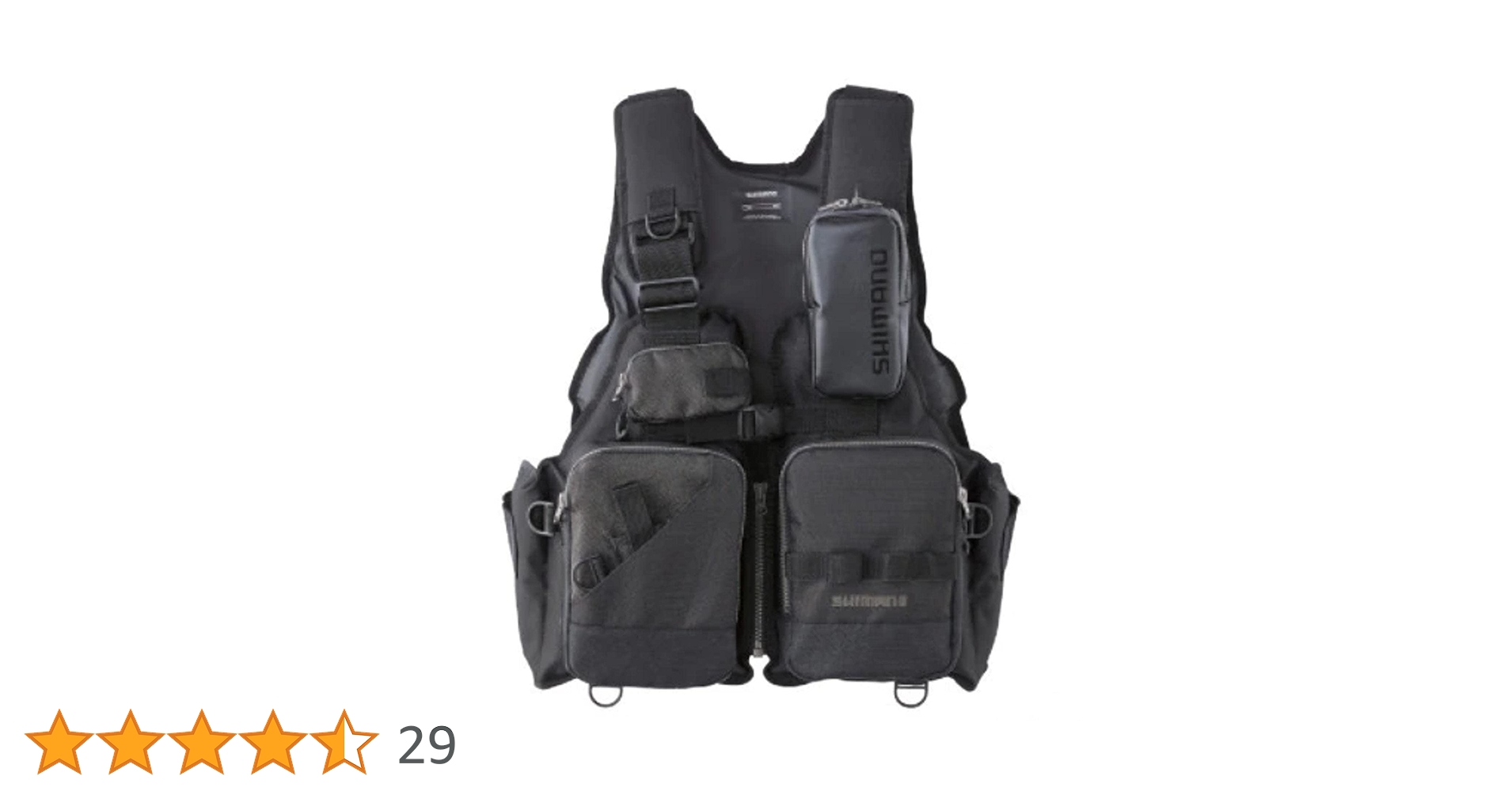 Amazon | シマノ(SHIMANO) ゲームベスト VF-024U リアルブラック Amazon | シマノ(SHIMANO) ゲームベスト VF-024U リアルブラック