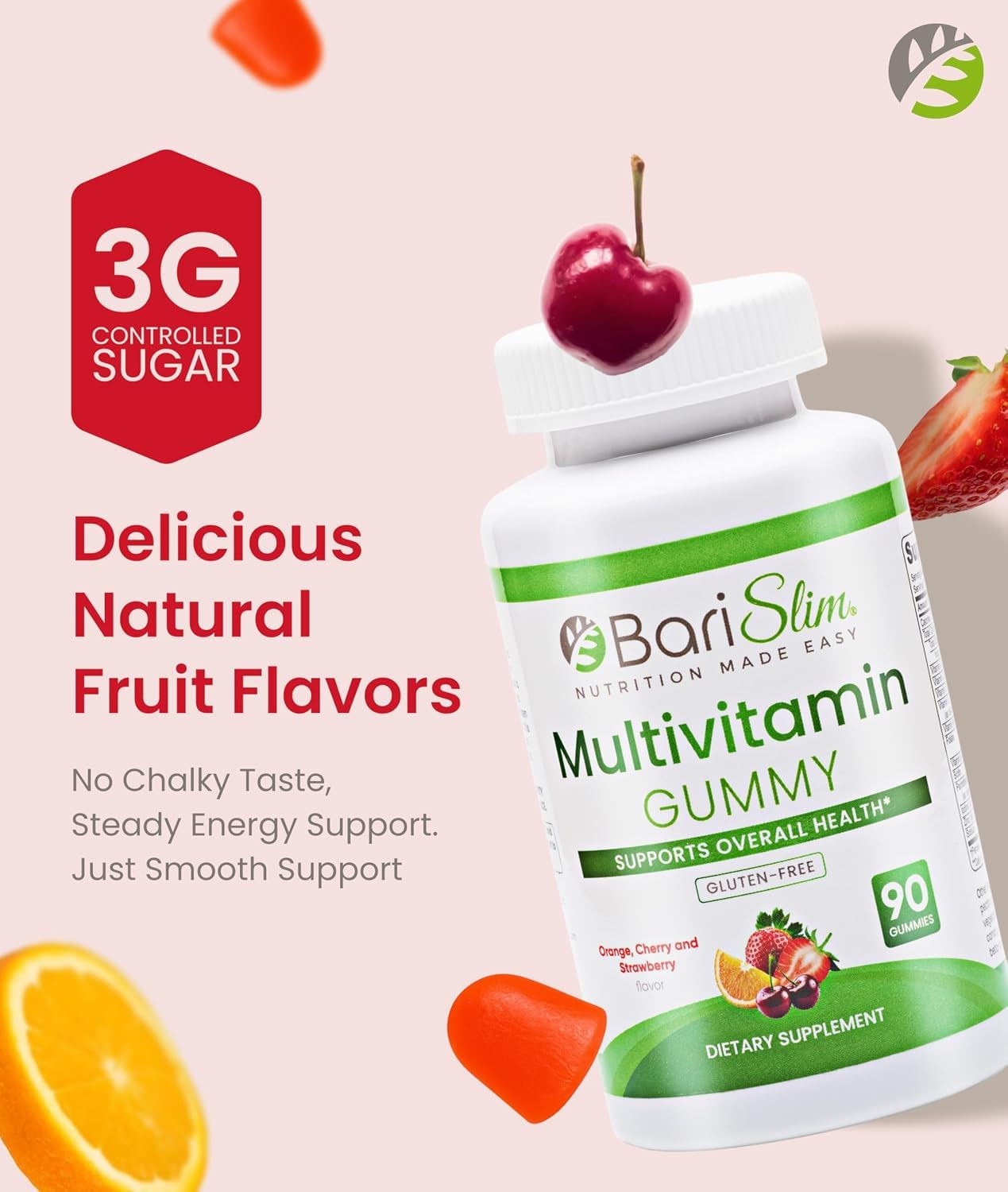 BariSlim Bariatric Chewable Multivitamin Gummies - 90 Fruit Chews — Amazon image 4