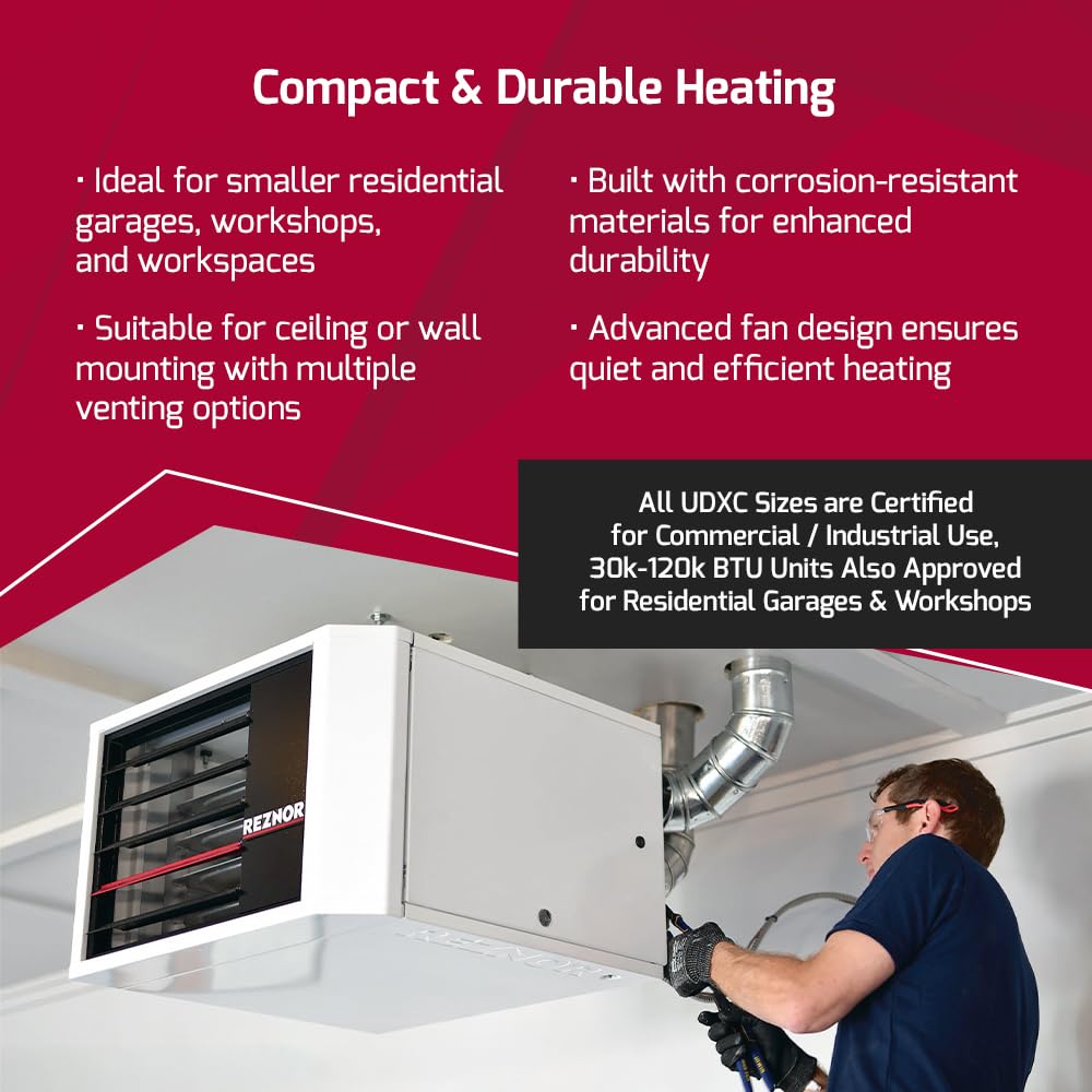 Wall Heater Natural Gas Garage Heater Installation Reznor Heater