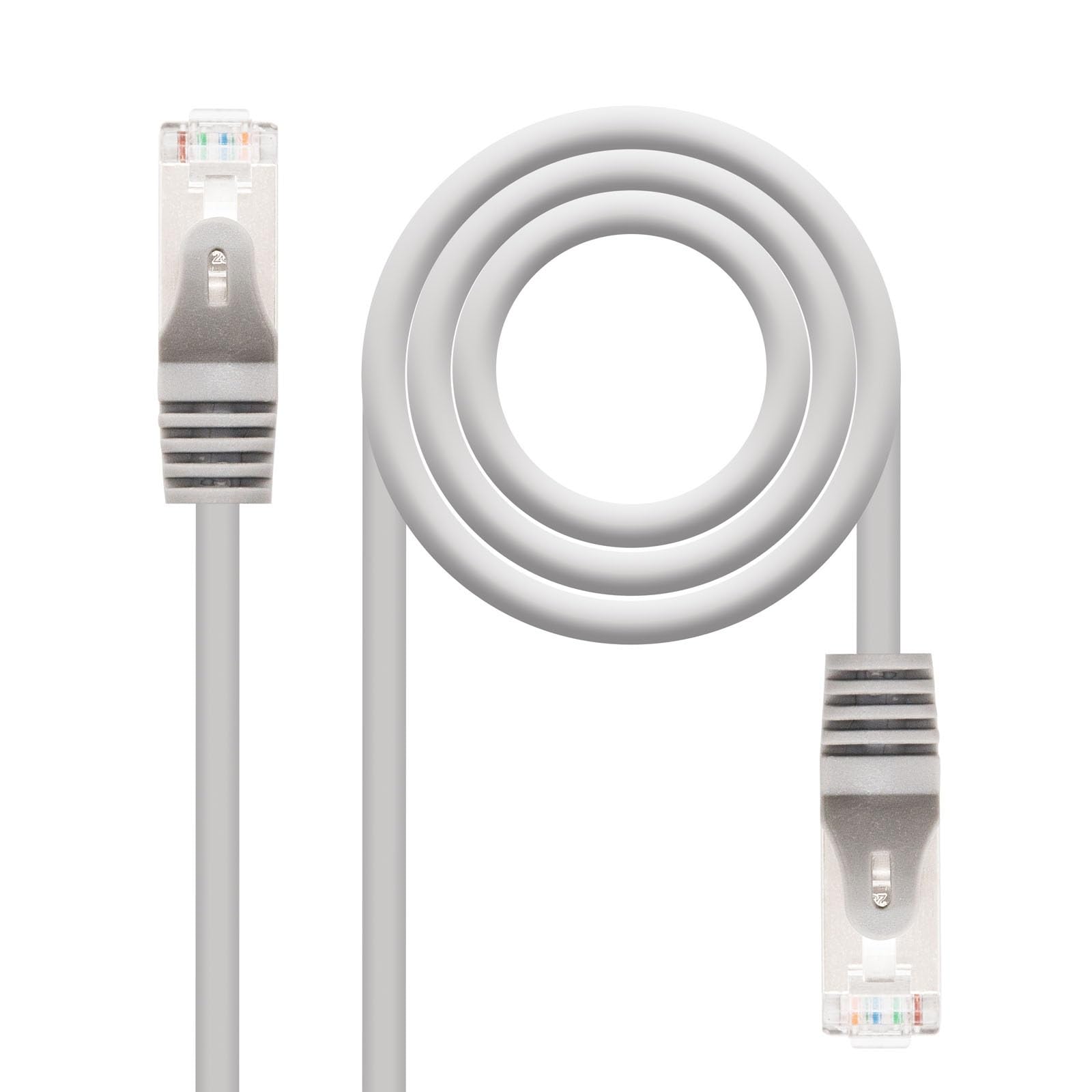 Brightium Category 6 FTP Network Patch Cord with AWG24 Gauge Conductors Ideal for installations requiring superior performance for data transmission Length: 10 meters