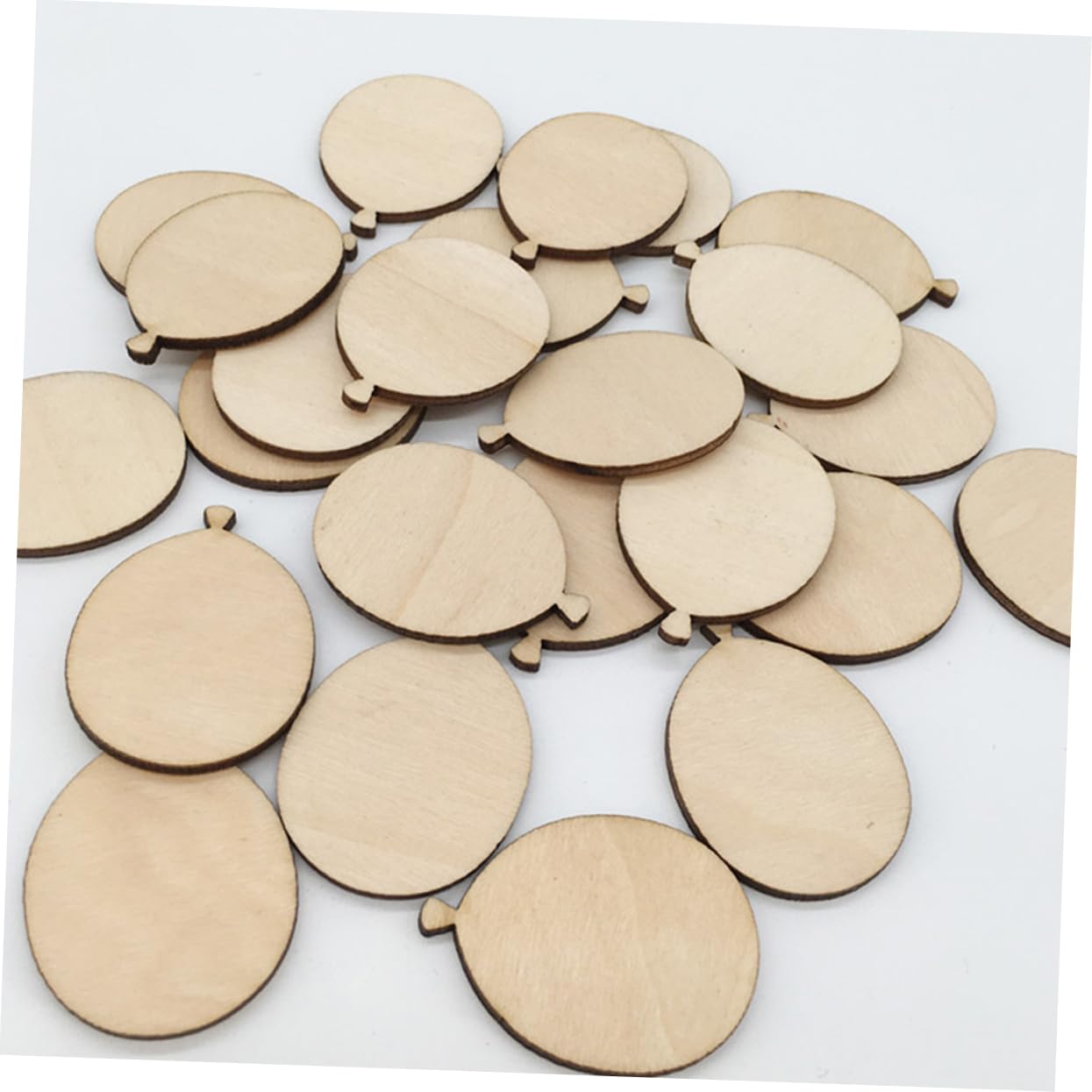 Rikmani - Figura di legno Anatra Stivali Blu - Fatto a mano in legno Decorazione Regalo Figurina 26 cm