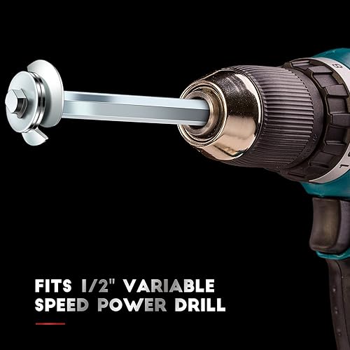 Miniatura 4 de Protector de enchufe de PVC para fontanería, cortador escariador de tubería de PVC para quitar SCH 40 del cubo, se adapta a taladro eléctrico de