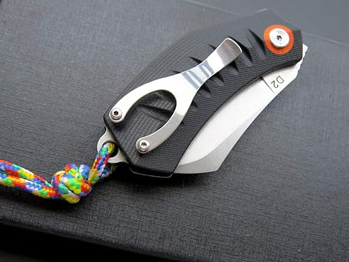 Miniatura 7 de Eafengrow EF85 Cuchillo plegable con clip Stone Wash D2 Hoja de acero G10 Mango Cuchillo de bolsillo Rodamiento de bolas Aleta al aire libre Camping