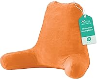 Vista 33 de Sasttie Almohada de lectura para sentarse en la cama, de espalda, respaldo para silla de apoyo, artículos esenciales para dormitorio universitario