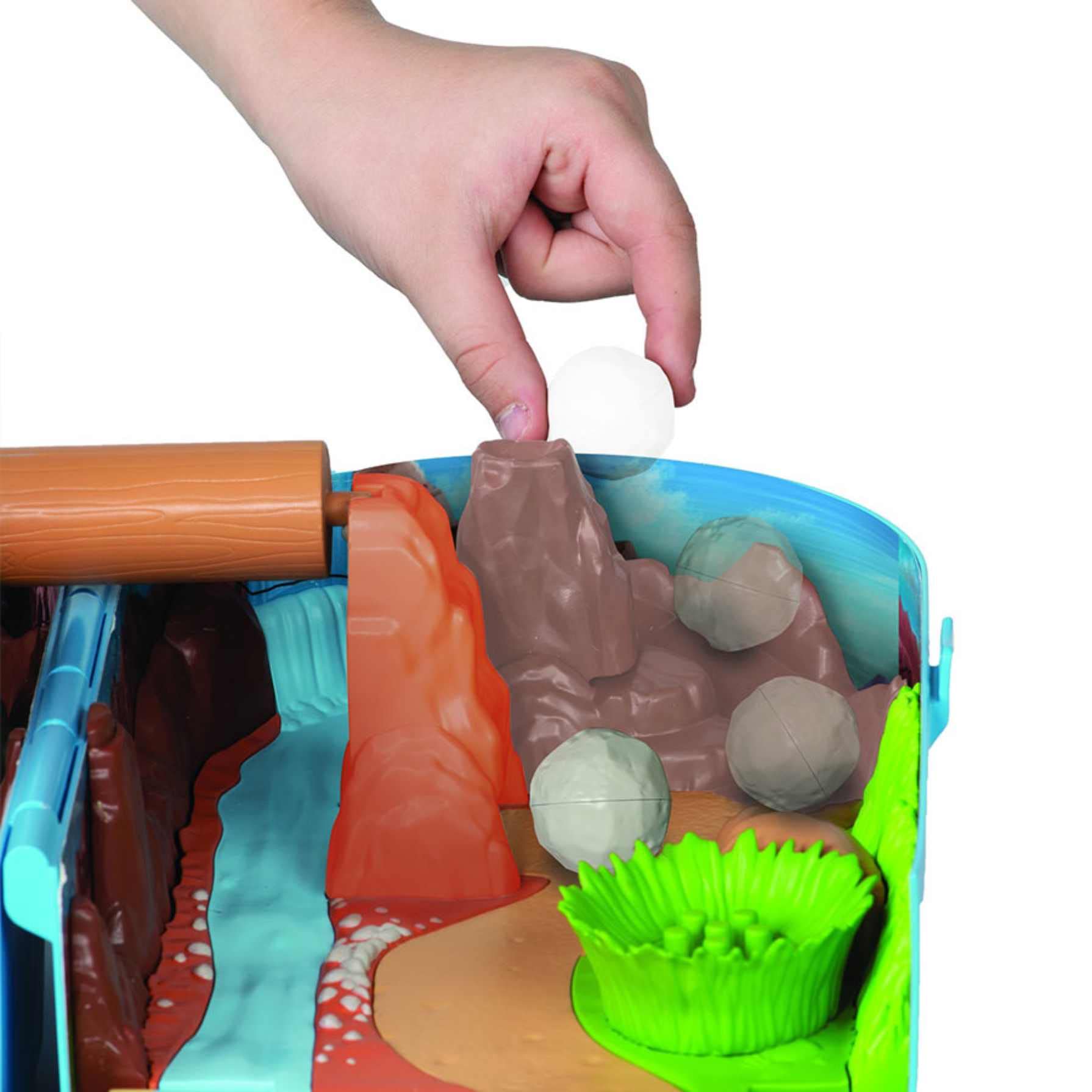 Bizak Playset Deserto Pokemon Transformable, Playset per giocare con tutti i tuoi Pokemon, include trappole nascoste e zone esclusive (63222836)
