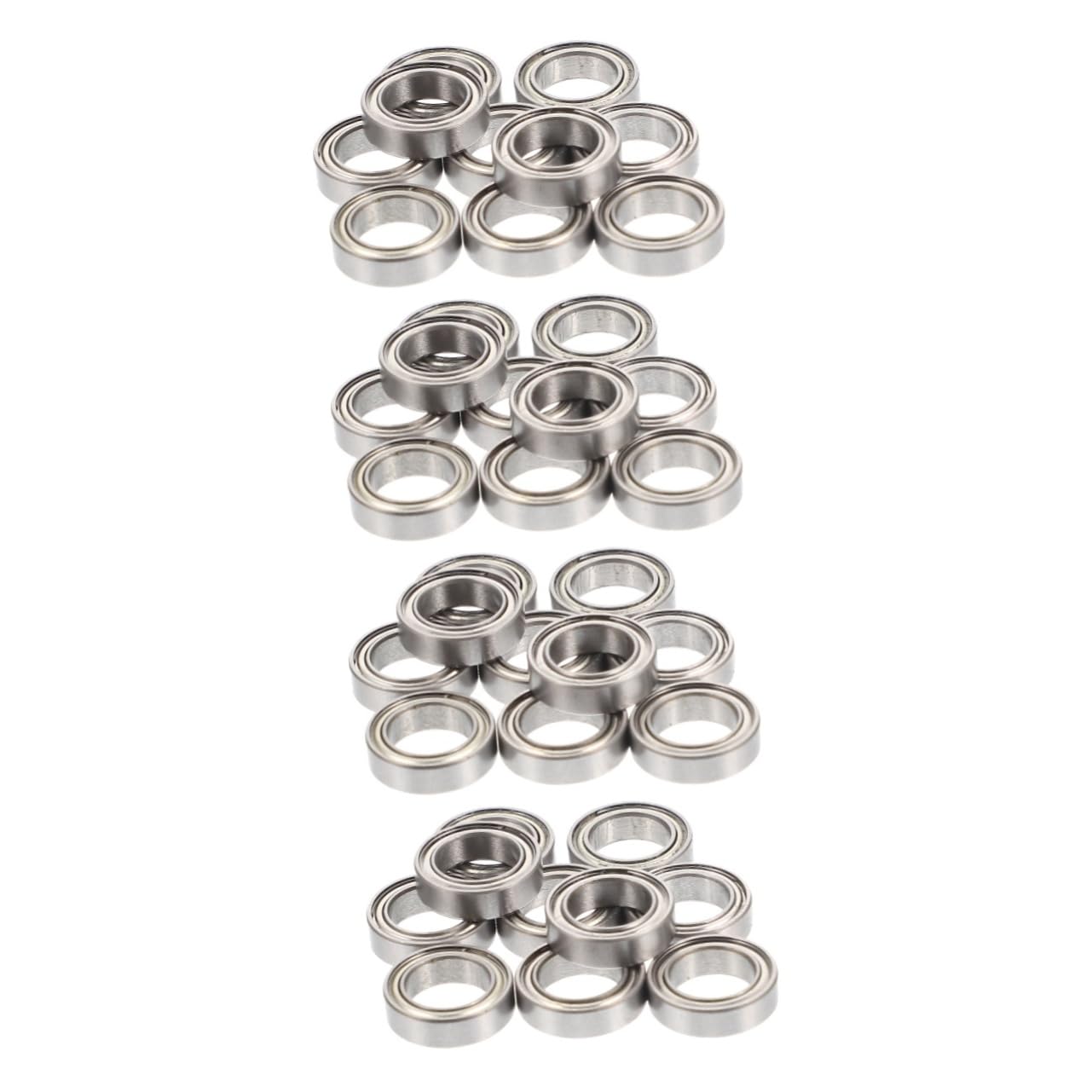 Mobestech 4sets Car Toys Steel Bearings Car Parts Housed Ball Bearings Fittings 10pcs*4