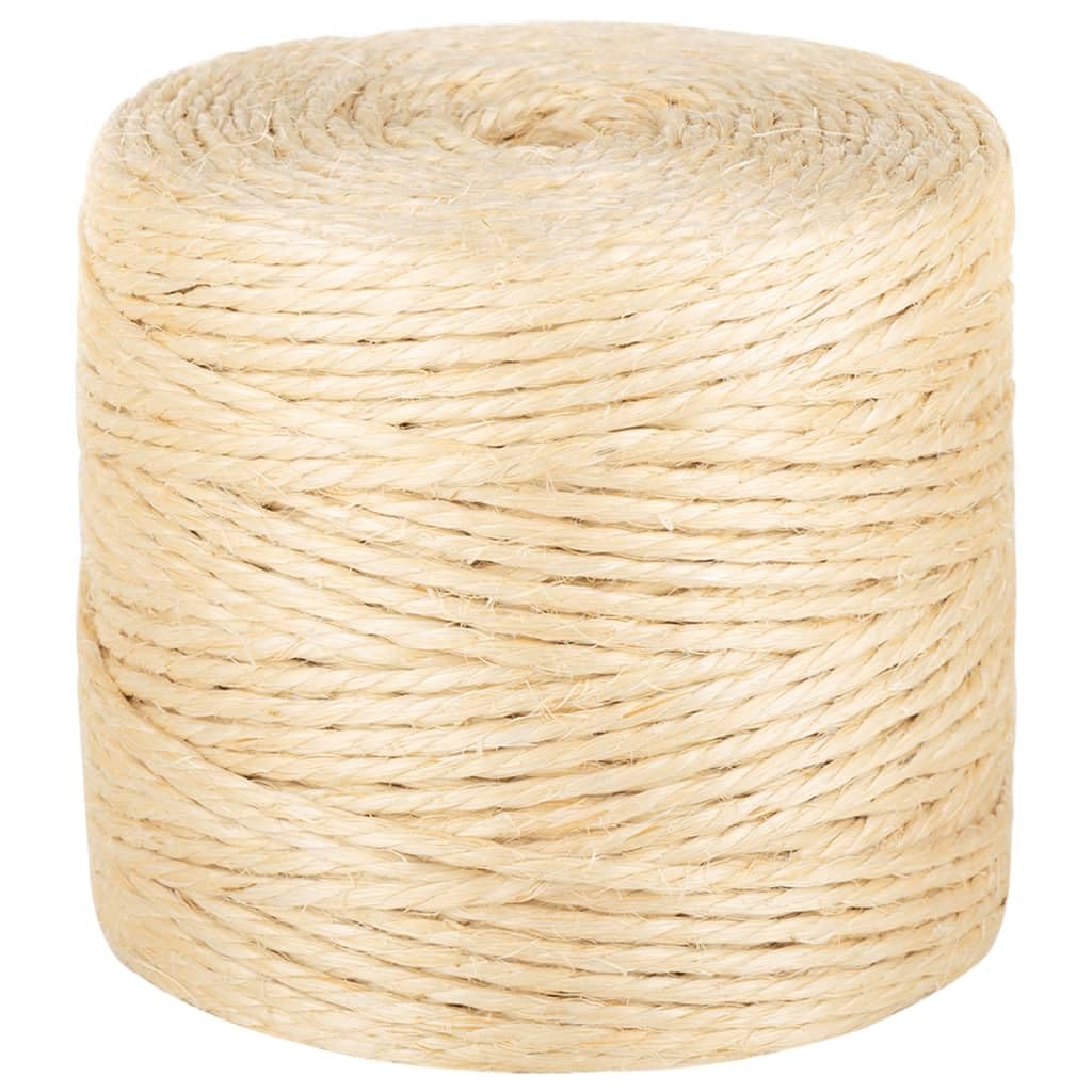 Vidaxl Brown Rope, Jute String For Gardening House Decoration Diy Craft, Hemp Rope For Cat Tower Cat Scratcher, Twine String, 100% Sisal