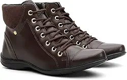 Coturno Feminino Bota Cano Curto