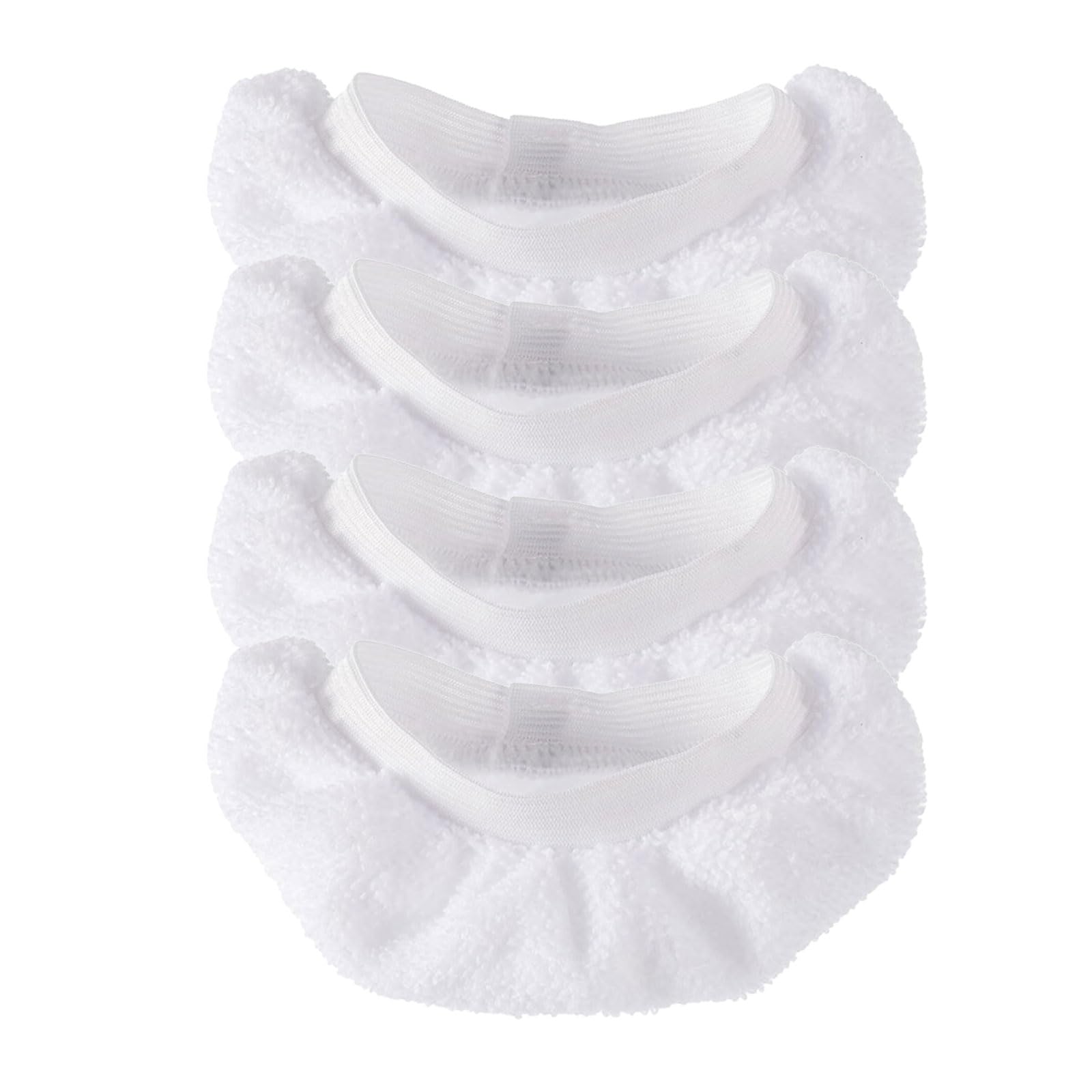 ljhnba 4Pcs Microfiber Steams Mop Pad for Handheld Cleaner Easy to Replace Compatibles with Various Models Cleaner Pad