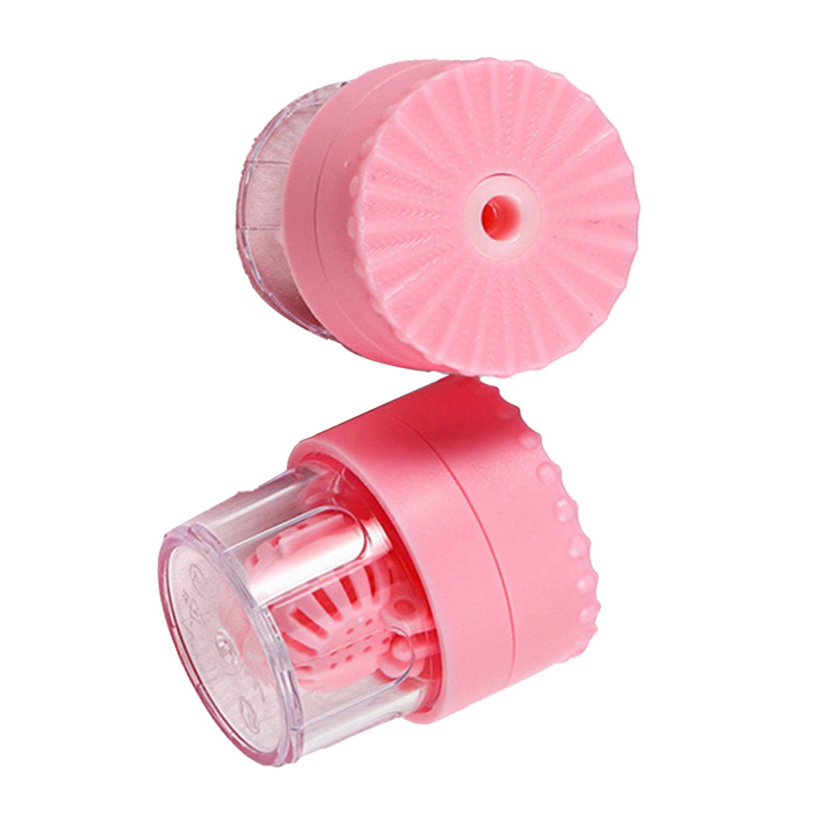 Contact Lens Cleaner Machine, Portable Scientific Care Contact Lens Washer Skid Resistance for Daily Care (Pink)