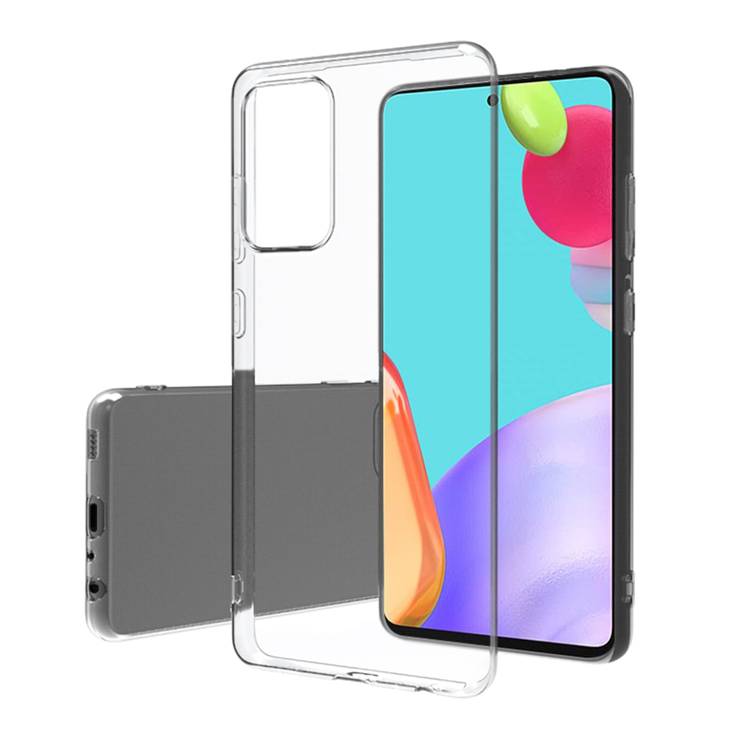Coque de protection Samsung A52 fine transparente anti-choc - 7