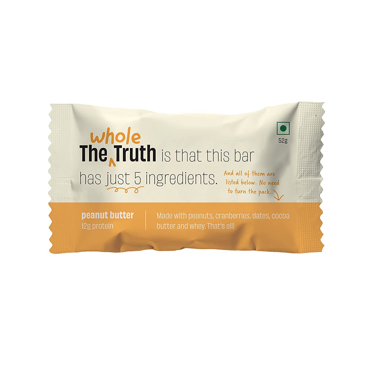12g Protein Bar - Peanut Butter - All Natural