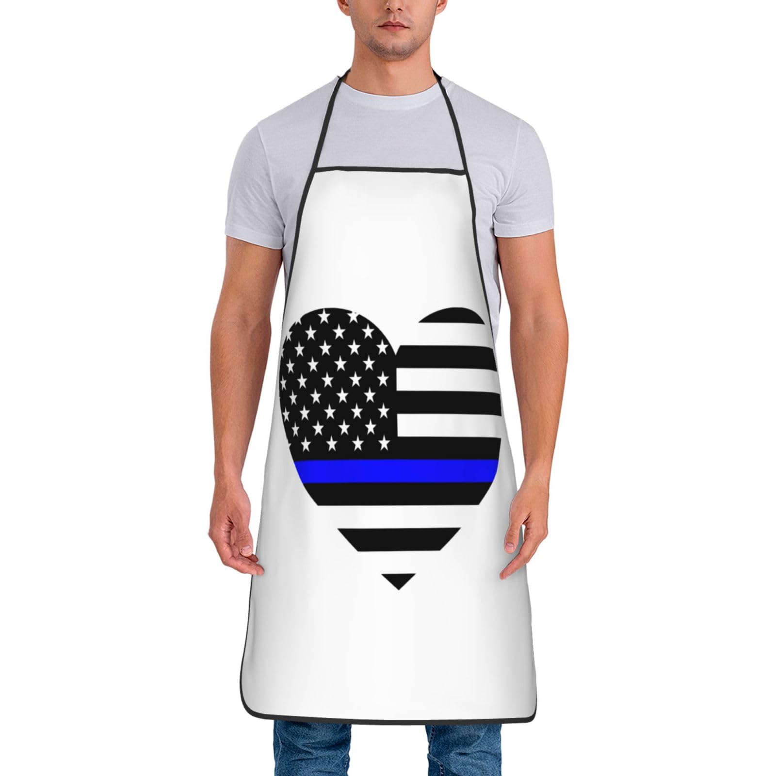 Tablier de cuisine unisexe avec drapeau canadien pour homme et femme