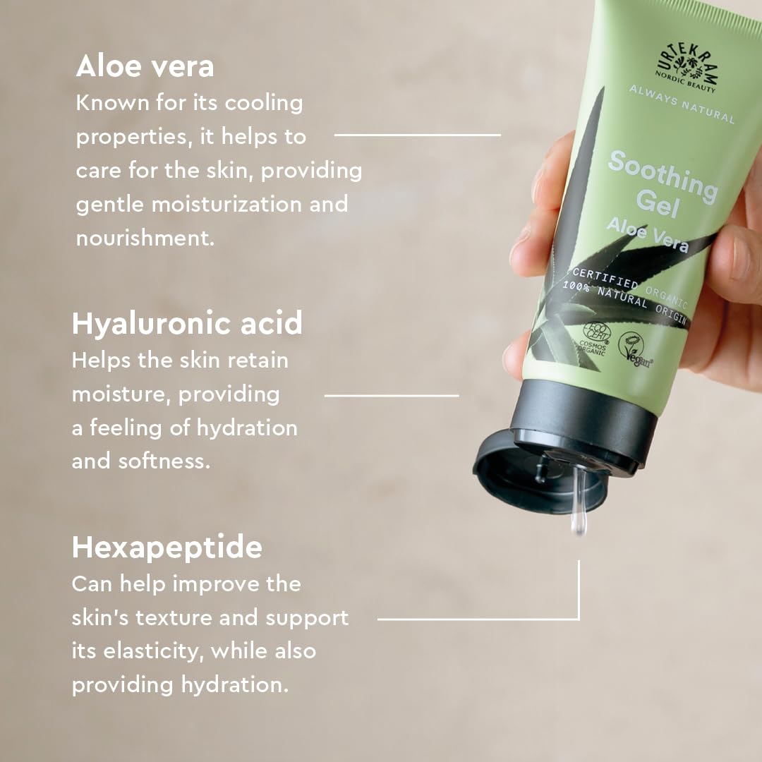 Urtekram - Aloe Vera Soothing Gel - 100ml