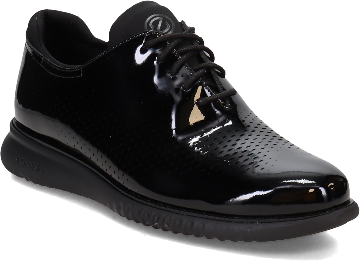 Black Patent Saffiano/Black Outsole