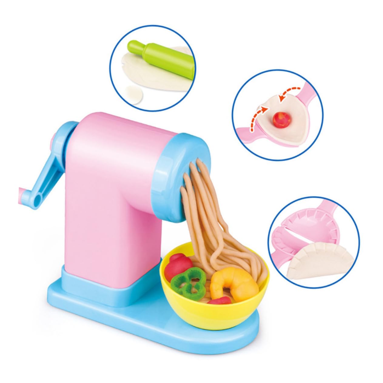 Macchina per Pasta in Plastilina 3d, Set 1 Pezzo in Plastica | Stampi per Pasta Creativa, Elasticità Buona, per Prime Attività e Asili
