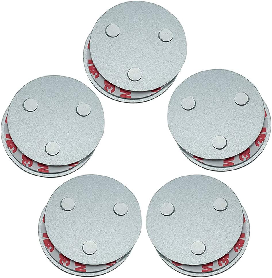 ECENCE 3pcs Smoke Detector Mount Adhesive Pads for