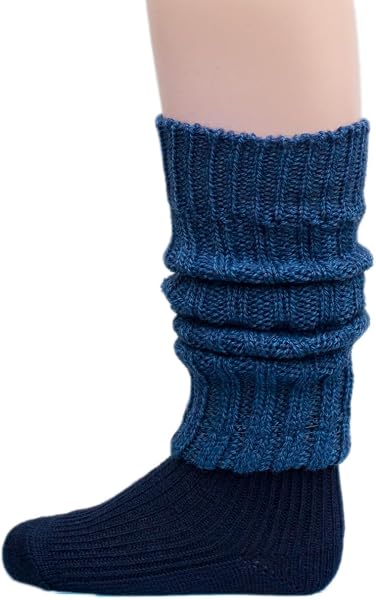 Hirsch Natur Merino Kids Benvärmare i Ren Ull