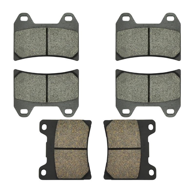 Klocki hamulcowe motocykla przód i tył dla XJR1300 XJR 1300 5EA1/5EA7 zaciski przednie tarcze 1998 1999(1 Set 6 PCS)