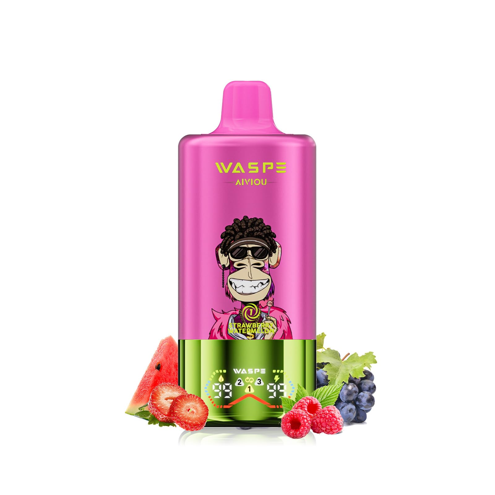 ニコパフ】‼️最安値‼️WASPE 味変可60000回吸引可能 ニコチン/タール0