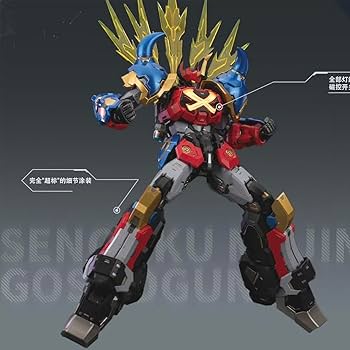 Amazon.com: DZHSNWJ Moshow Toys MSX004 SengokuMajin Goshogun Noble