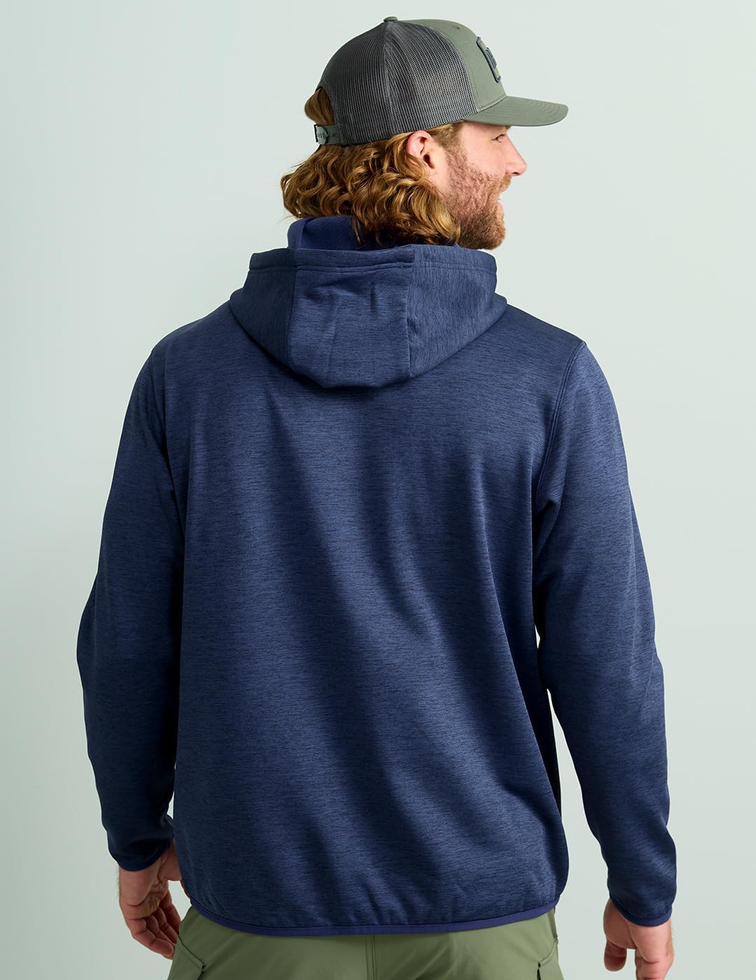 HUK Men's Coldfront+ Graphic Hoodie, Performance Fishing Hoodie