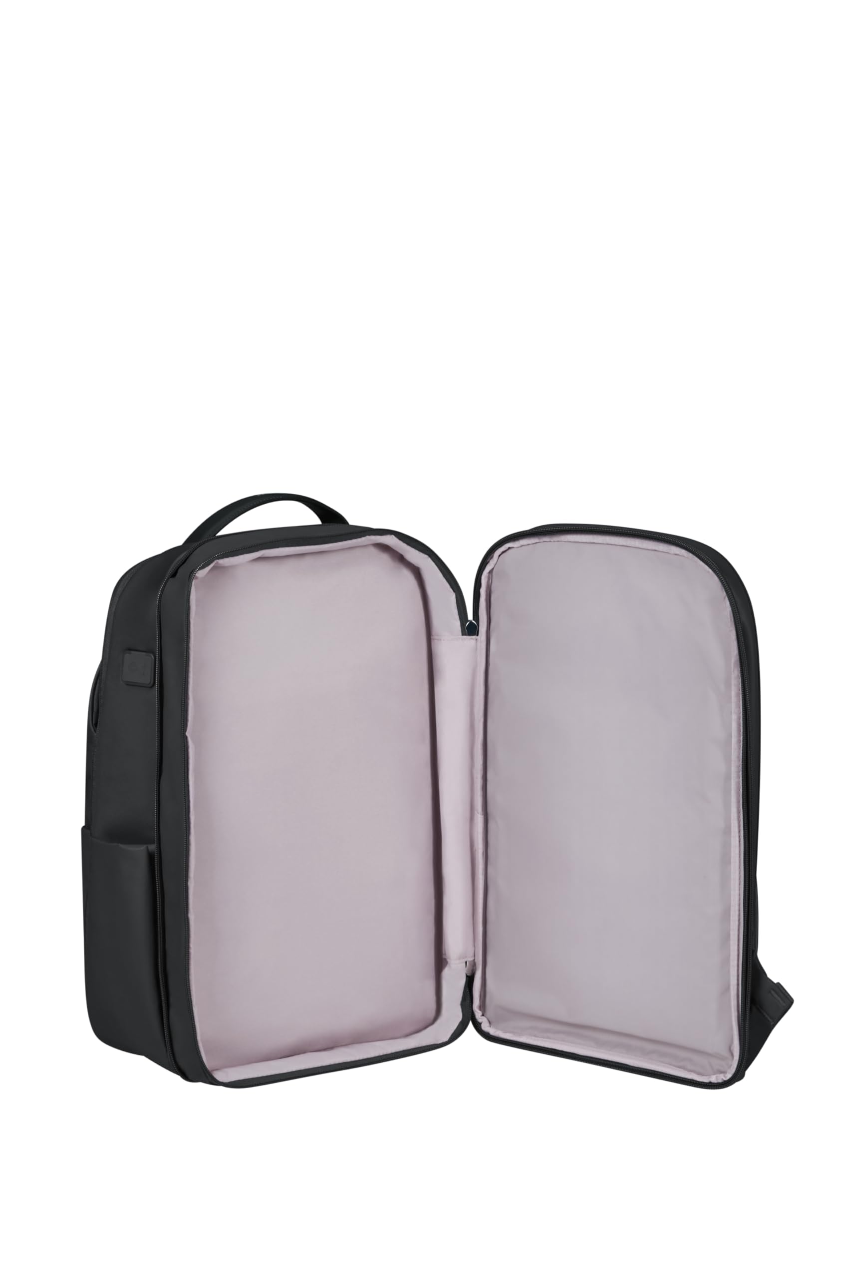 Samsonite Workationist - Sac à Dos Ordinateur Portable avec commentaires de vêtements 15,6 Pouces, 43 cm, 17,5 L, Noir (Noir)