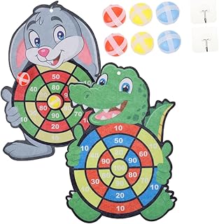 BESPORTBLE 2 Conjuntos De Dardos De Bola Pegajosa Para Crianças Jogos De Dardos De Bola Pegajosa Com Bolas Pegajosas Brinquedo De Dardos Para Crianças Brinquedos Para Crianças Ufo Pai-Filho