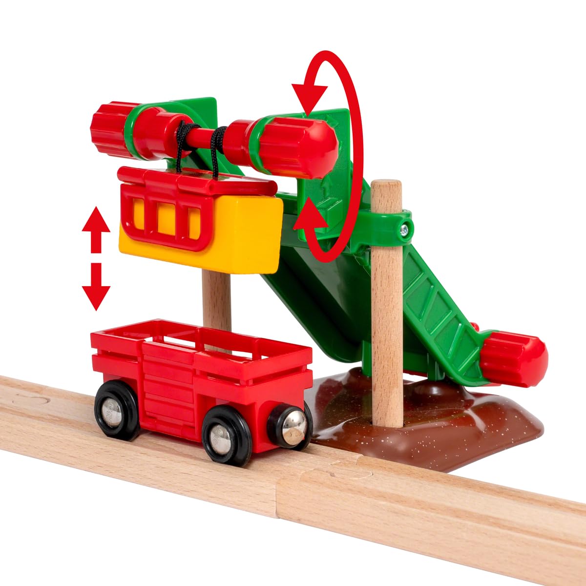 BRIO World - Set Fattoria degli Animali, Set Costruzioni Trenino in Legno da 30 Pezzi, Giocattolo per Bambino e Bambina 3+ Anni