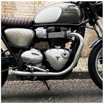 Amazon | Motone ボンネビル T120 T100 マフラー エキゾーストチップ