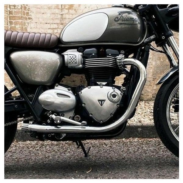 Amazon | Motone ボンネビル T120 T100 マフラー エキゾーストチップ