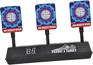 Electric Rebound Target - Electric Scoring Auto Reset Digital Target,Scoring Digital Target Toys for/Mega/Elite, Ideal Present for Teens Boys Girl Aezon