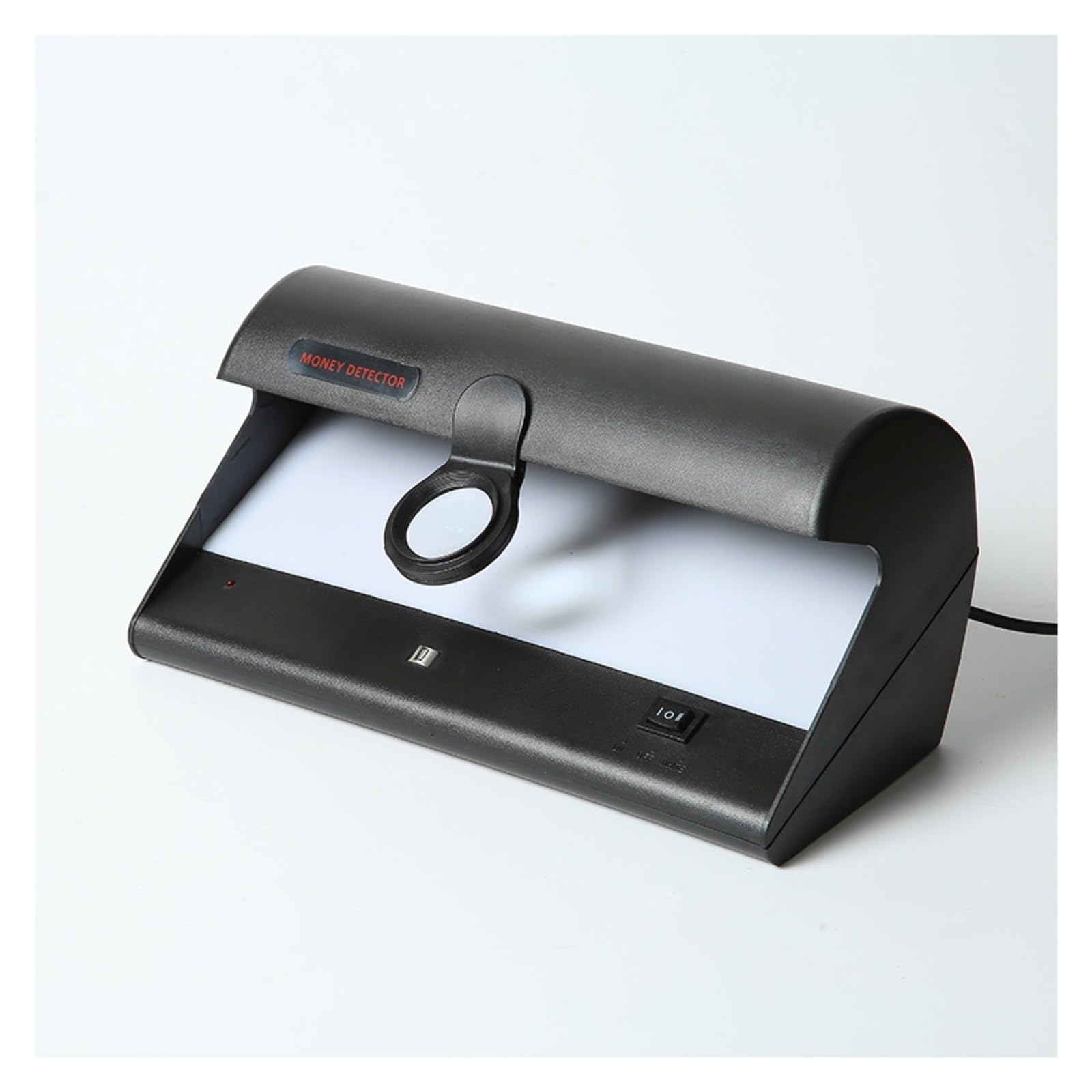 Contabanconote Rilevatore di banconote contraffatte con lente d'ingrandimento 5X da tavolo, scanner per magnetico UV
