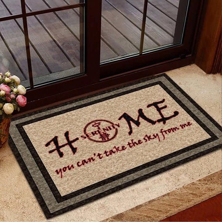 DwhawWy Firefly Serenity Home You Can't Take The Sky from Me Design Doormat Home Decor Area Rugs Housewarming Gifts Home Decor 20x32Inch