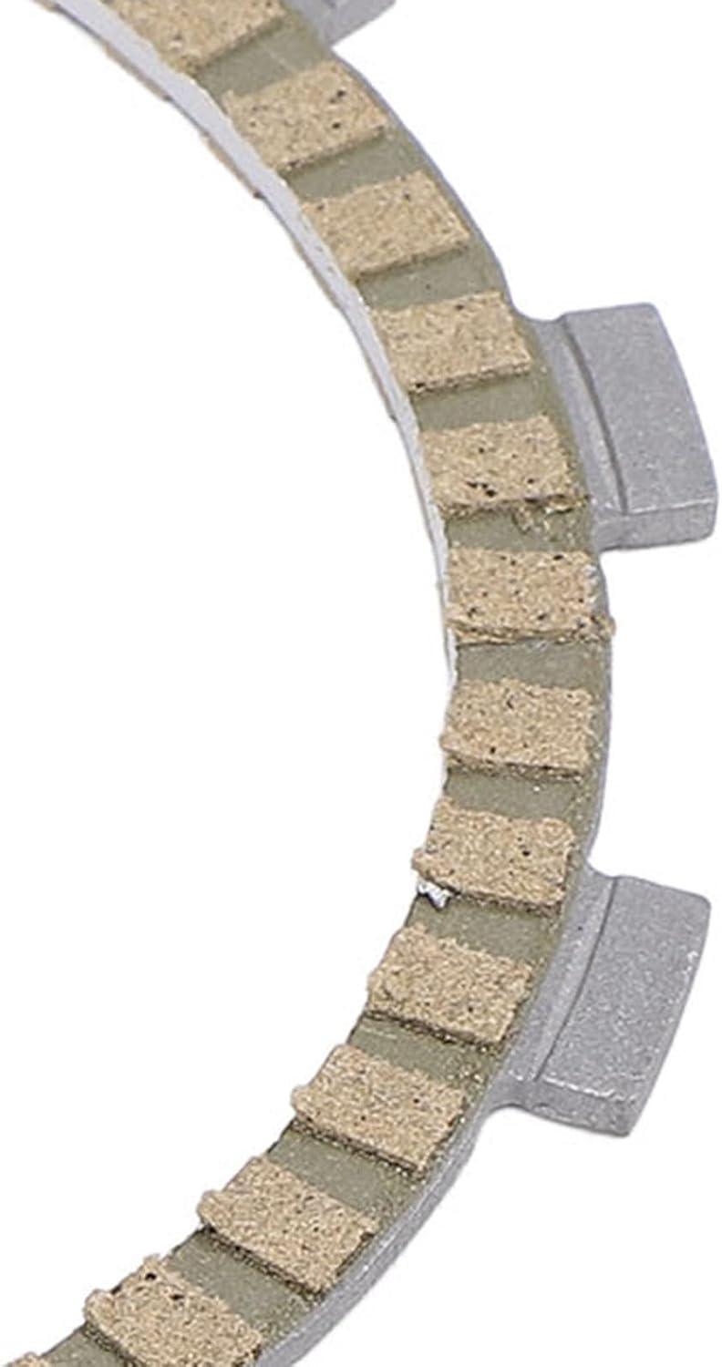 Clutch Plate Set, 11PCS Motorcycle Friction Discs Clutch Disc Kit for Wet Clutch Rebuild, Compatible with Ducati Monster 696 795 796 1100 Clutch Pack Replacement