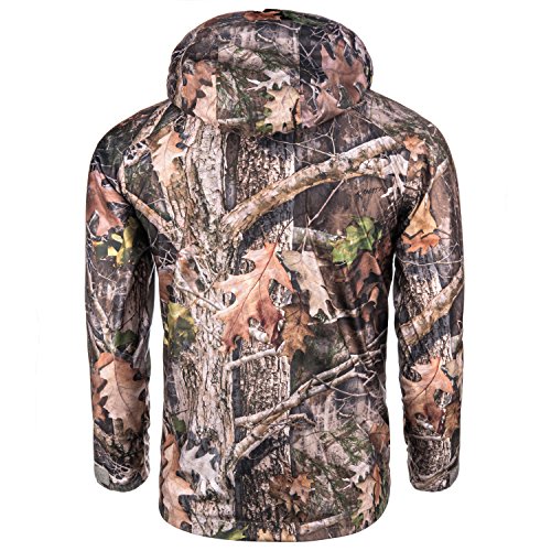 Koda Adventure Gear Kids True Timber Hardshell Camo Hunting Jacket, Kanati, S