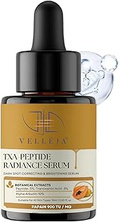 TXA Peptide Radiance Serum with 3% Tranexamic Acid, 5% Peptides & Alpha Arbutin | Reduces Dark Spots, Improves Skin Textur... Price In India
