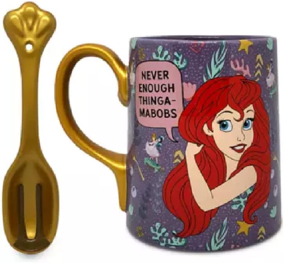 Ornaments Ariel Thingamabob Mug and Spoon Set The Little Mermaid