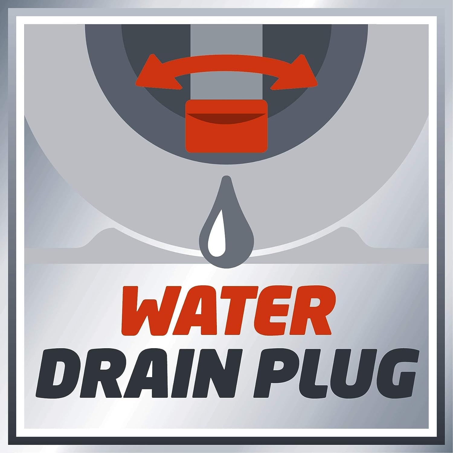 Einhell Hauswasserwerk GC-WW 1250 NN (1200 W, max. 5 bar, 5000 L/h Fördermenge, max. 50 m Förderhöhe, wartungsfreier Motor, Wasserablassschraube, 20 L Edelstahldruckkessel)