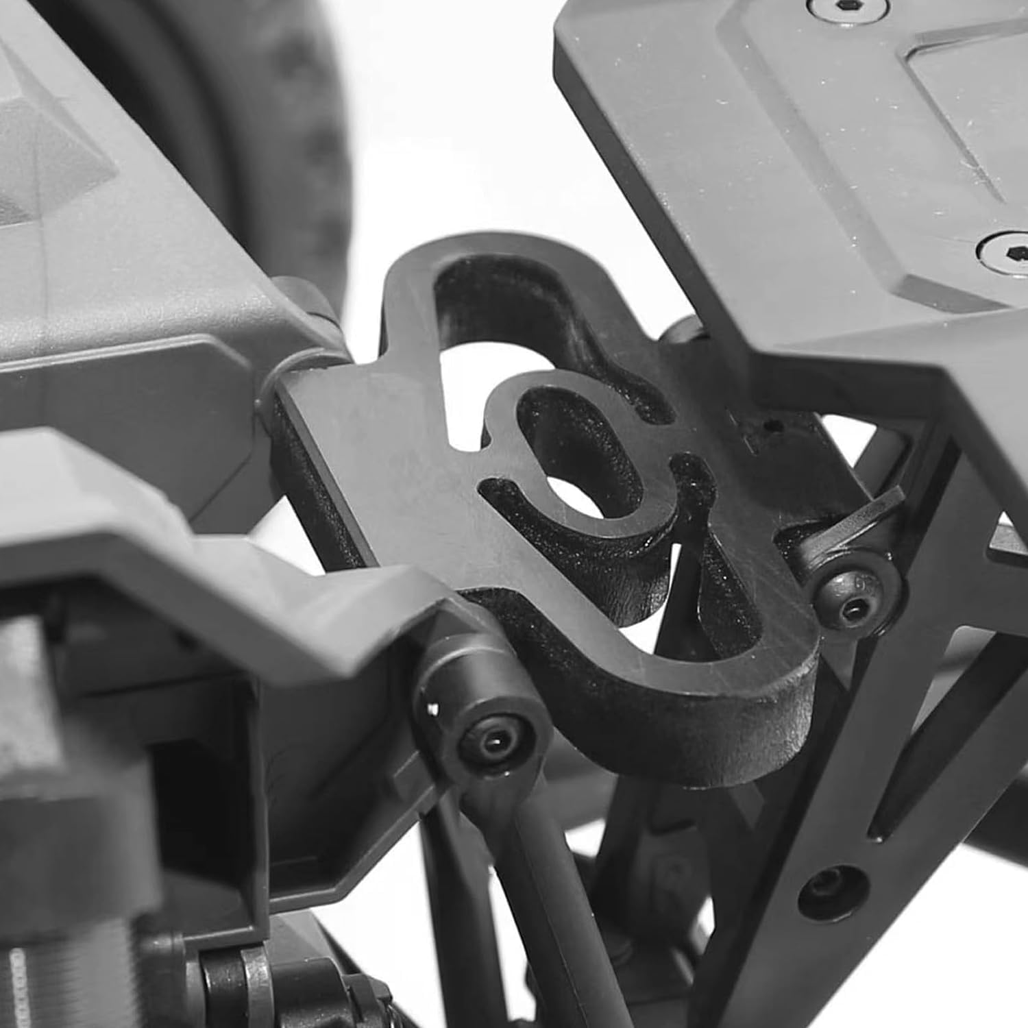 Nylon Upgrade Parts Strong Rear Wing Bumper Mount Replace 7834 for Traxxas 1/6 XRT #78086-4 Monster Truck