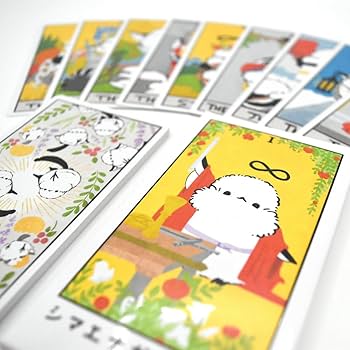 早わかりタロット Amazon.co.jp: シマエナガタロット ｜ ぴよ手帖 ｜ カード22枚